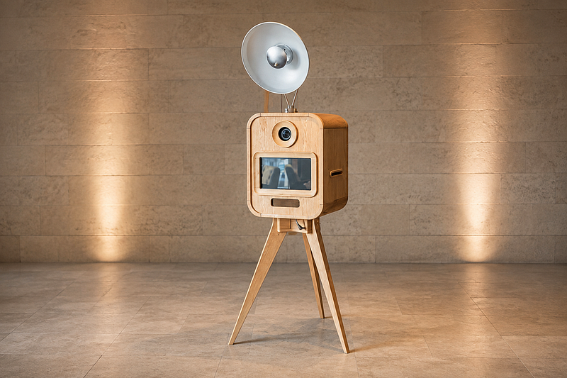 Luxury Oak Booth