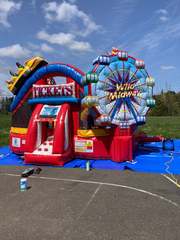 Midway Carnival Bounce & Slide