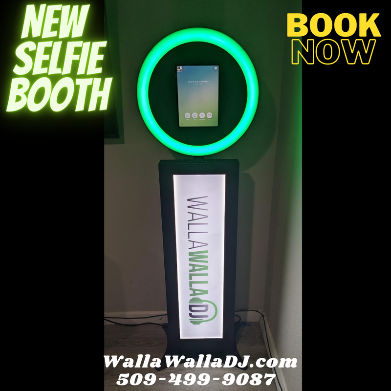 Digital Photo Booth- Full Event (Venue Backdrop Only)