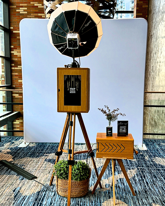 The Vintage Wooden Photo Booth