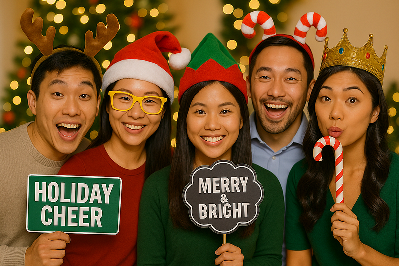 Signature Open-Air Holiday Photo Booth — 4 Hours