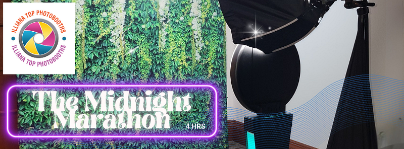 The Midnight Marathon Photo Booth 4 hours