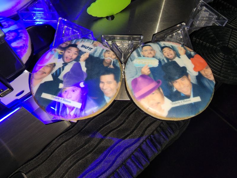 Photo Booth Cookie Prints