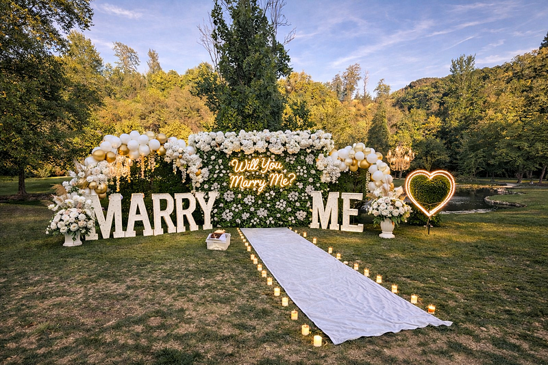 Custom Flower Wall Install