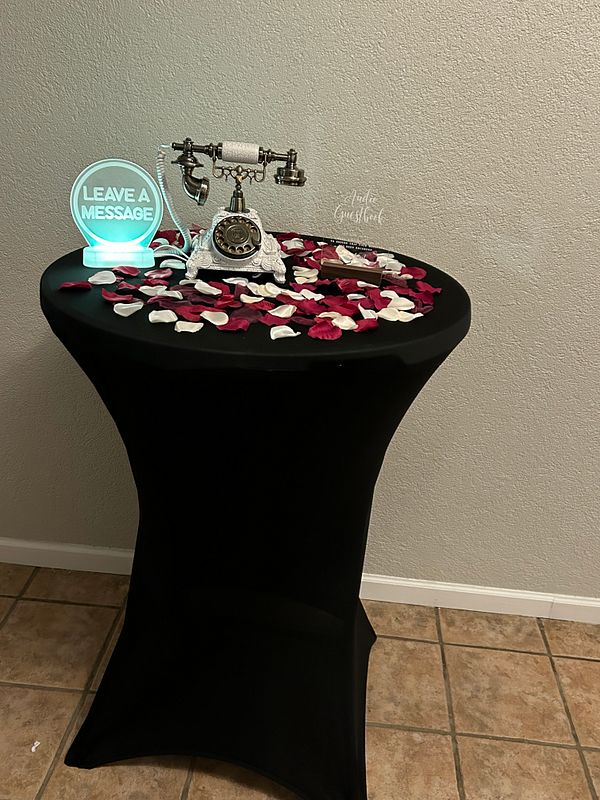 Audio Guest book phone