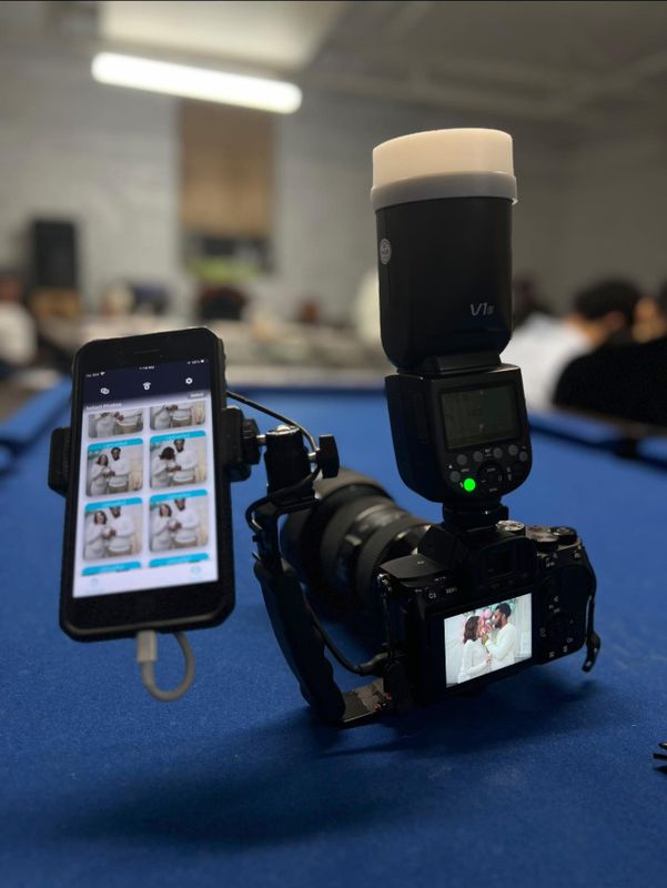 Interactive Roaming Photography w/ Print Station