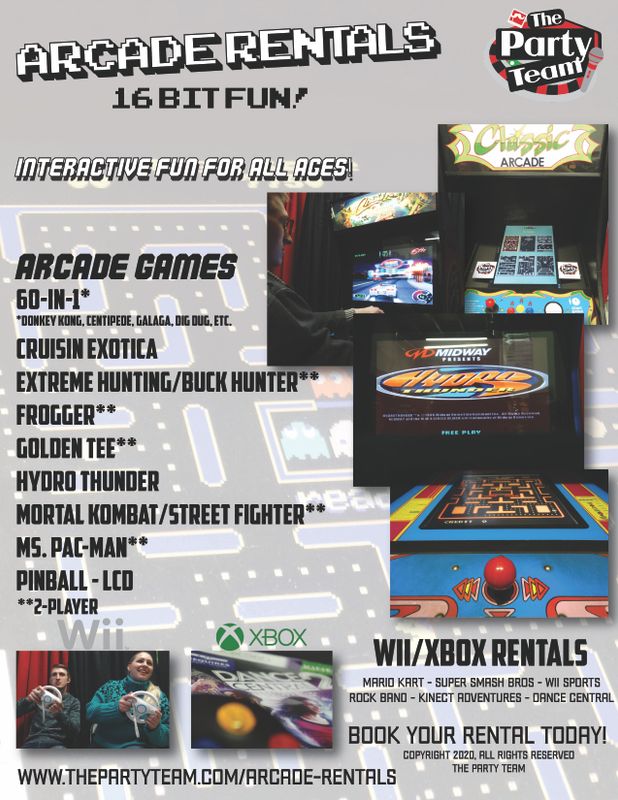 Arcade Multi-Day Package