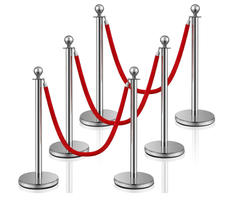 Stanchion Posts (silver)
