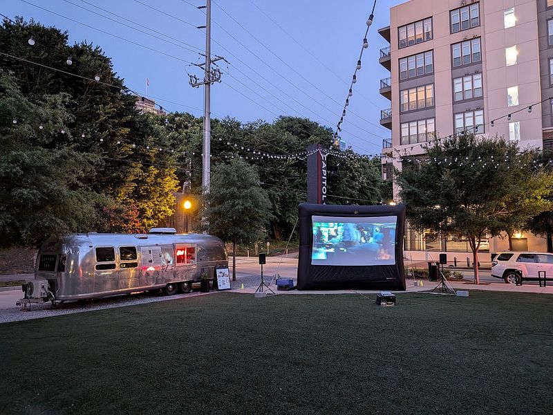 12' Outdoor Movie Event