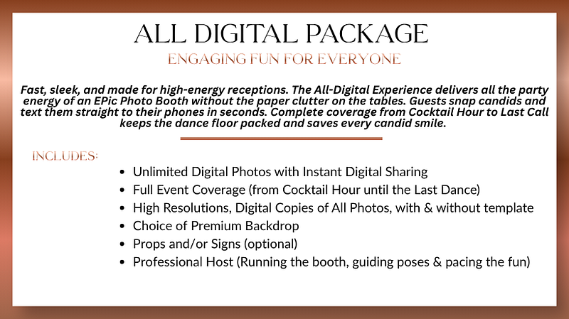 All Digital Package