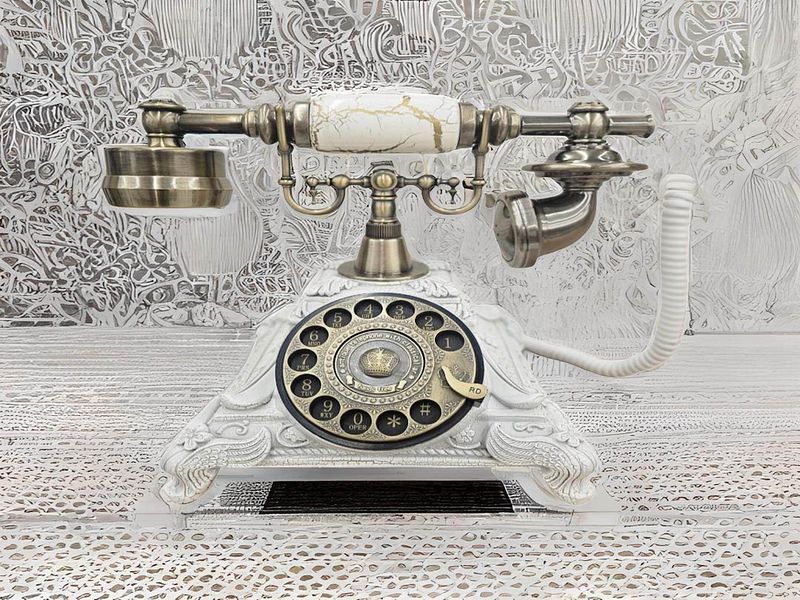 Vintage White Audio Guestbook Wedding Package