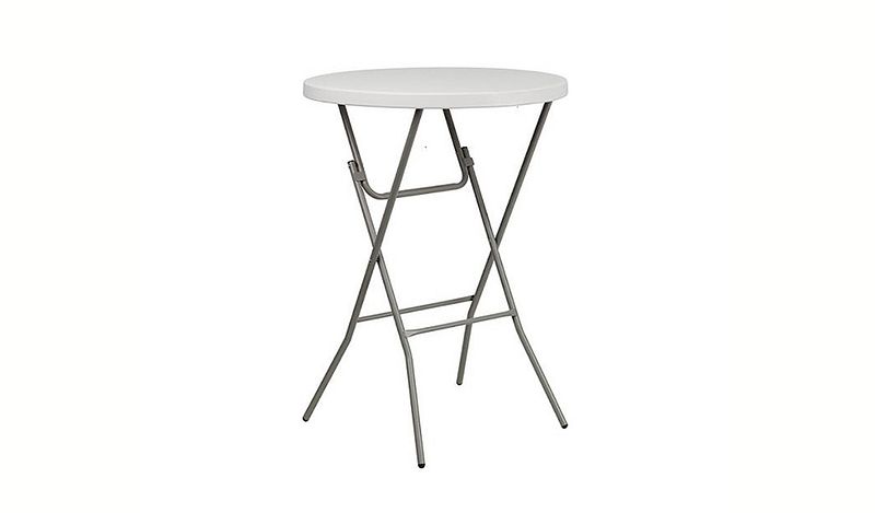 Table, Plastic, Folding, Cocktail