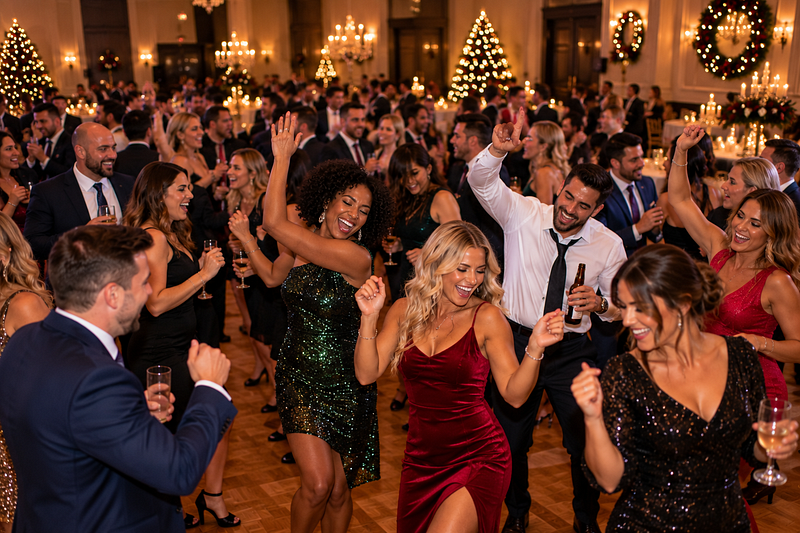 Holiday Party - Cocktails, Dinner & Dance Music