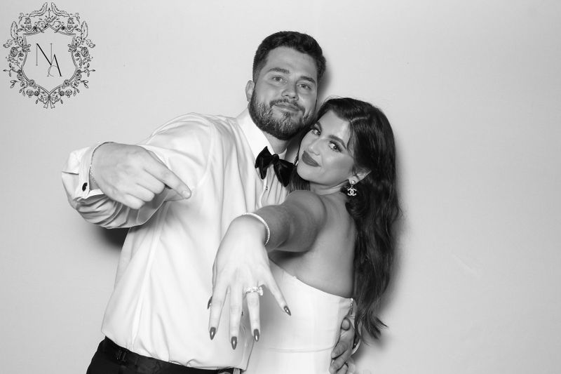 Glam Photo Booth "Black & White"