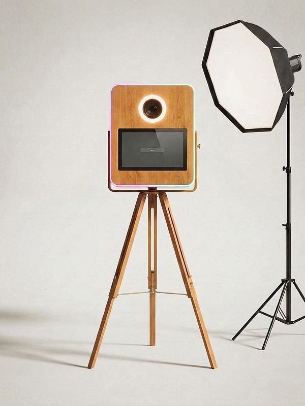Retro Wooden Booth