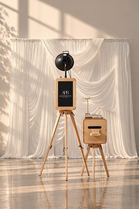 The Draped Vintage Studio Booth