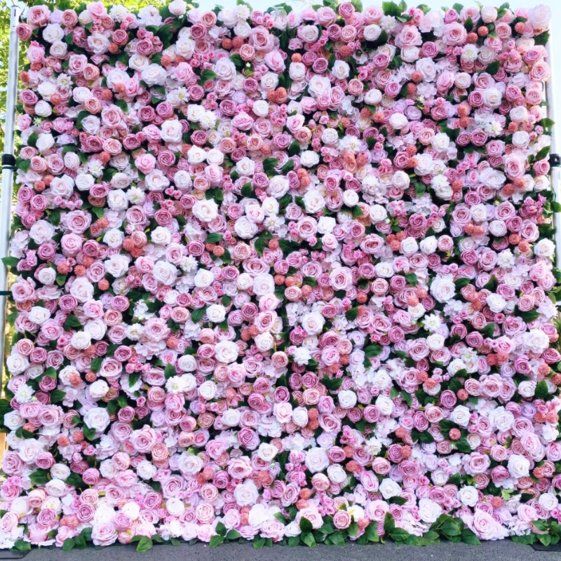 4hr Flower Wall Rental Only- Blush Beauty