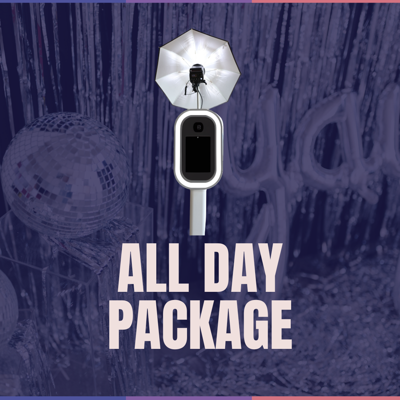 All Day Snap + Print Booth Package