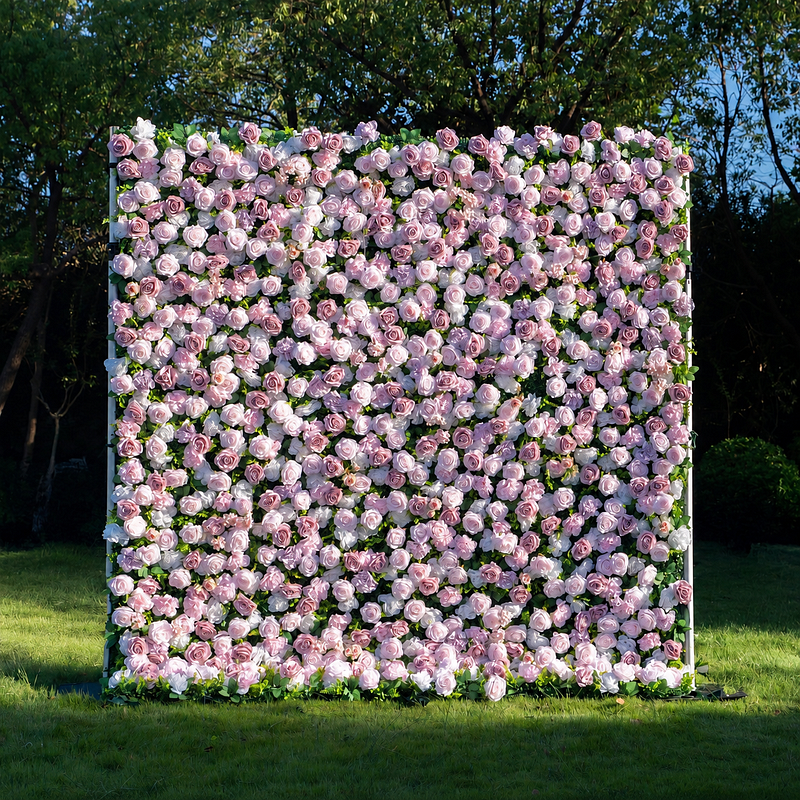 Blush Flower Wall - All Day Rental