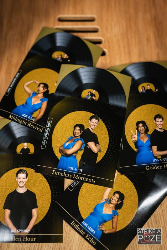 Customizable Album Cover Booth