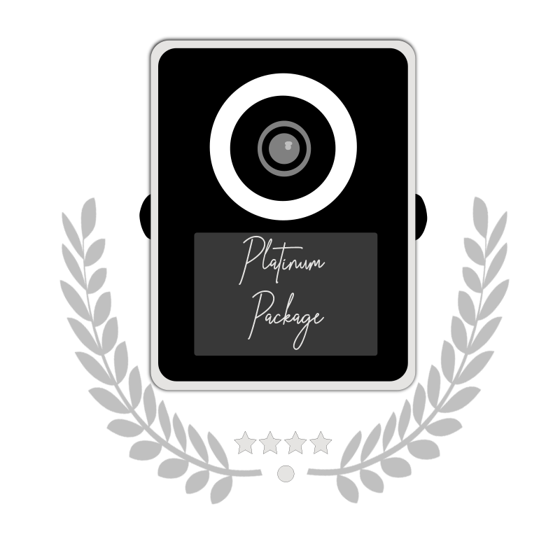 4 Hour Print Photo Booth (Platinum Package)