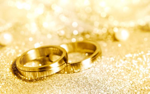 Gold Mirror Wedding Package