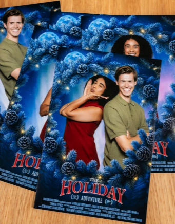 Festive Poster Photo Booth