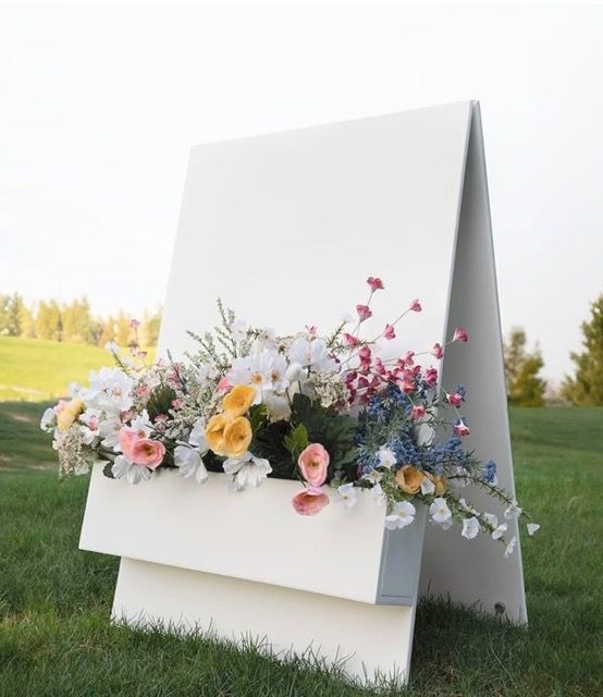 A Frame Flower Box