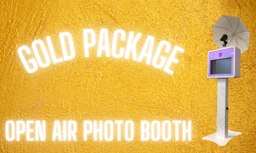 Gold Package - Open Air Photo Booth