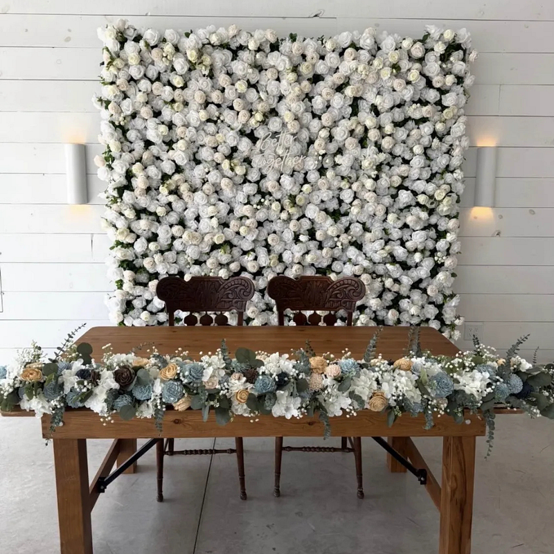 Ivory Dream Flower Wall Add-On 