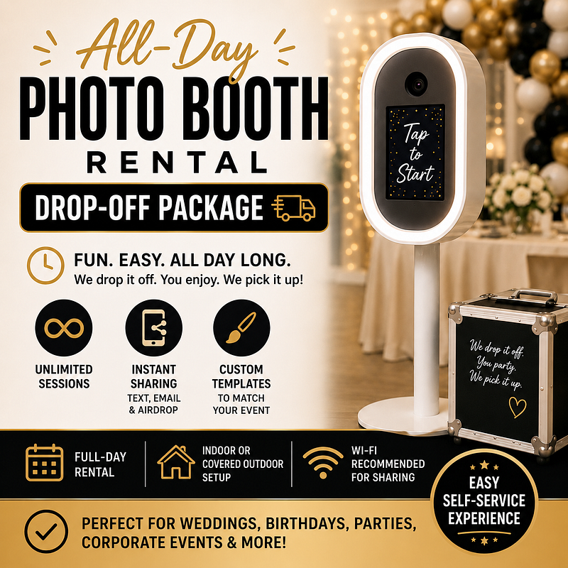 All Day Digital Photo Booth Drop-Off 