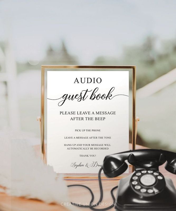Audio Guestbook 