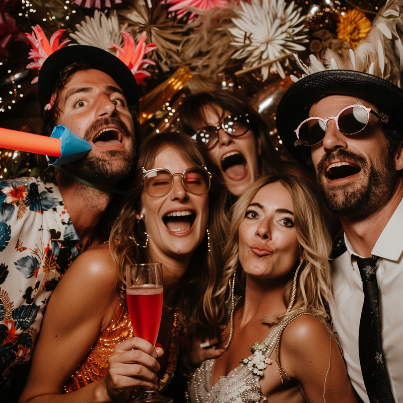 Photo Booth Silver Unlimited Prints 