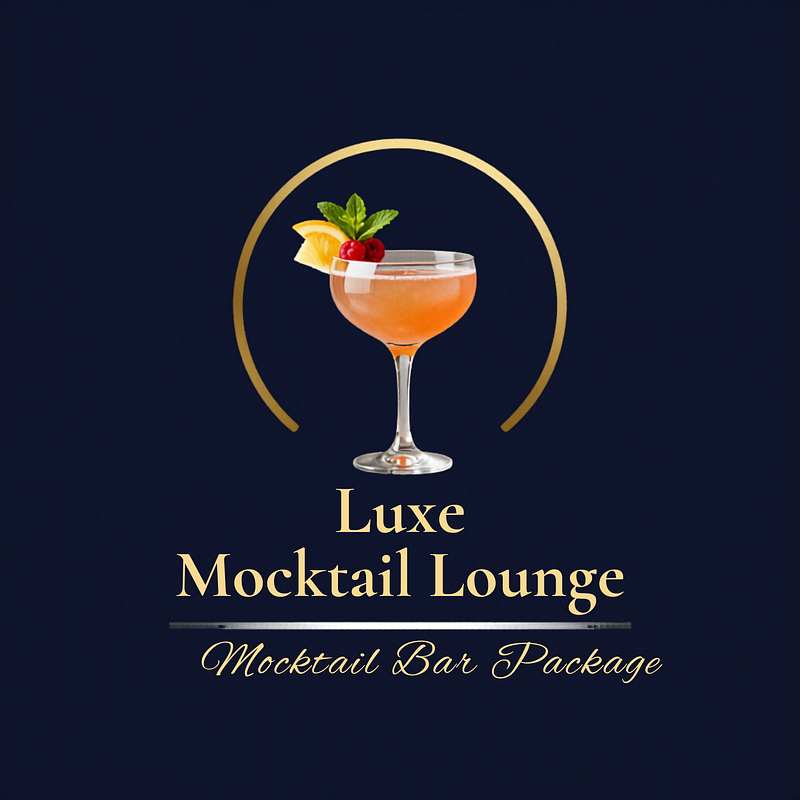 “Luxe Mocktail Lounge” Mocktail Bar Package