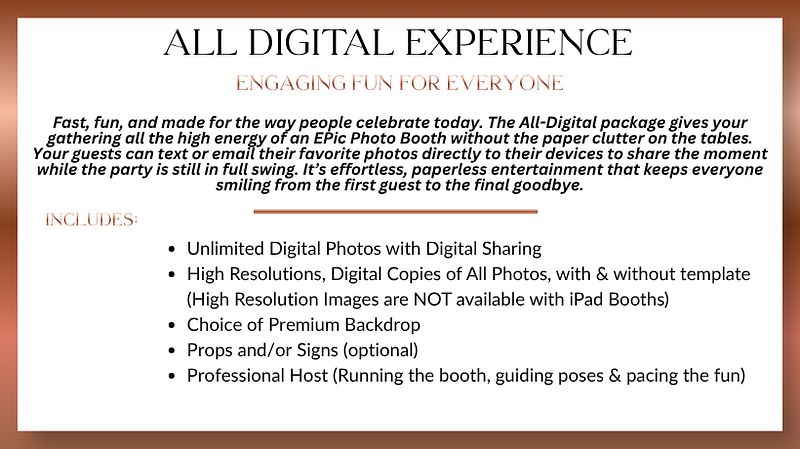 All Digital Package