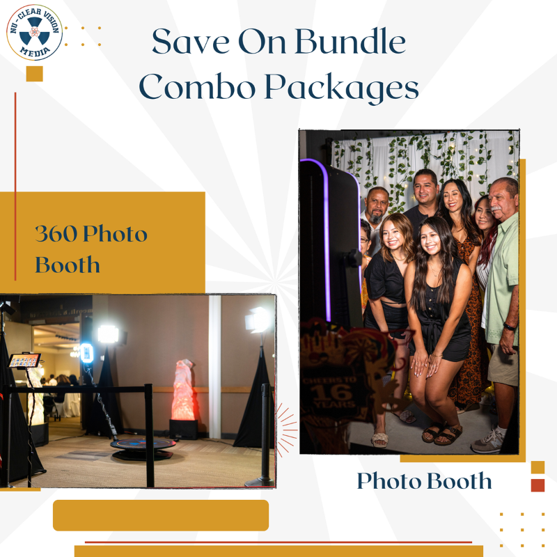 Combo Package / Package 3 / Photo Booth & 360 Photo Booth