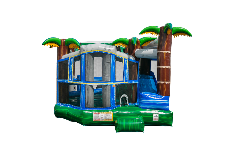 Tropical-Themed Inflatable