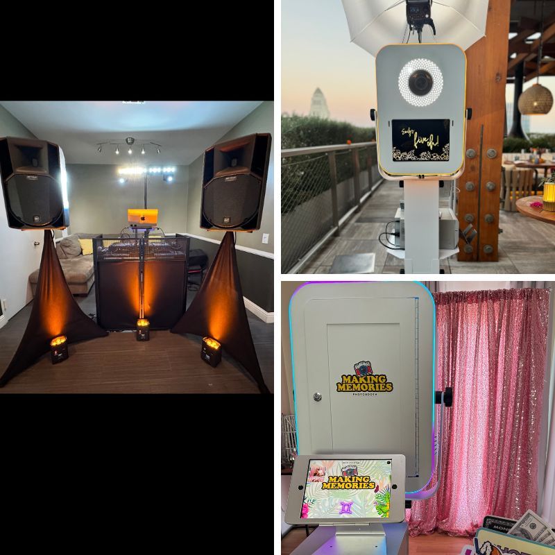 Party Package - DJ & Photo Booth 