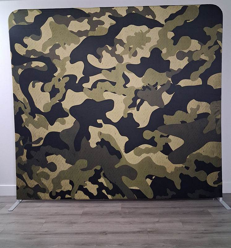 Camo Vibes Backdrop