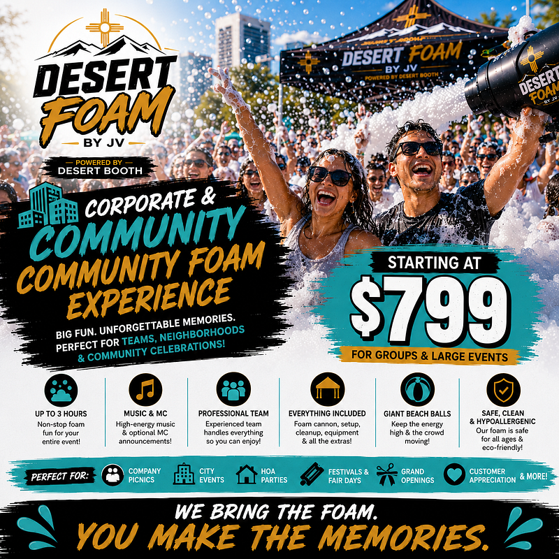 🏢 Corporate & Community Community Foam Experience