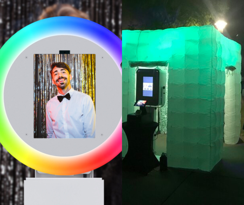 Enclosed Digital Selfie Station