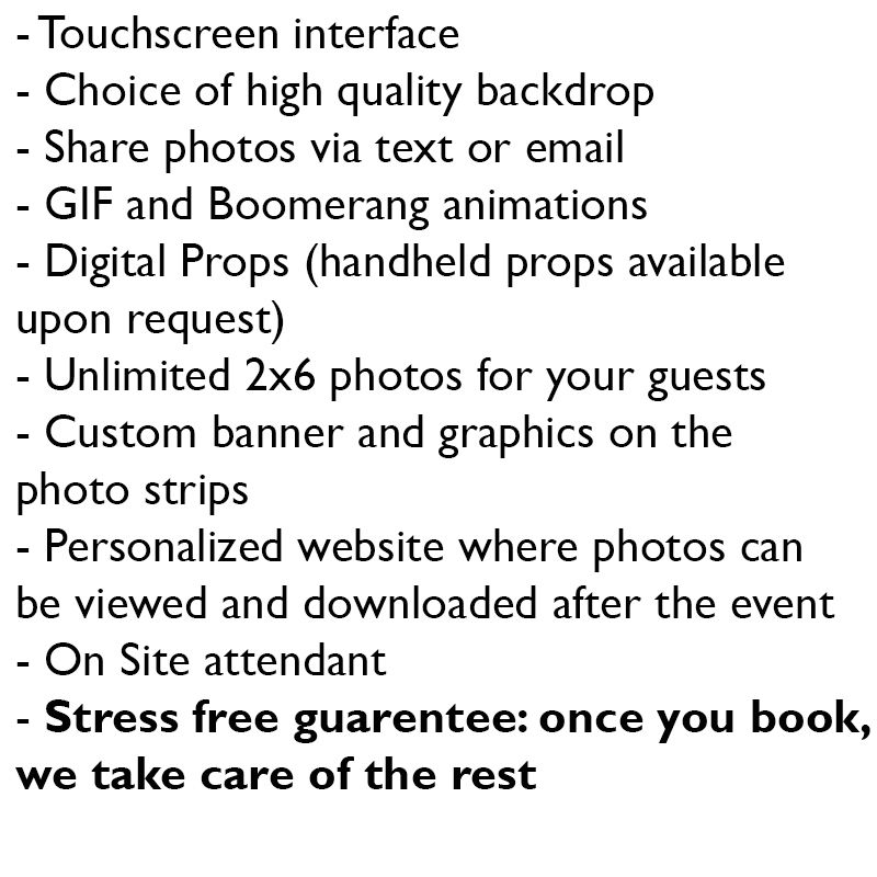 Packages Include
