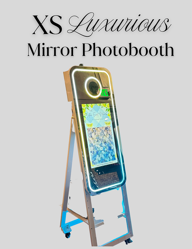 XS Luxurious Mirror Photobooth (40 inch)