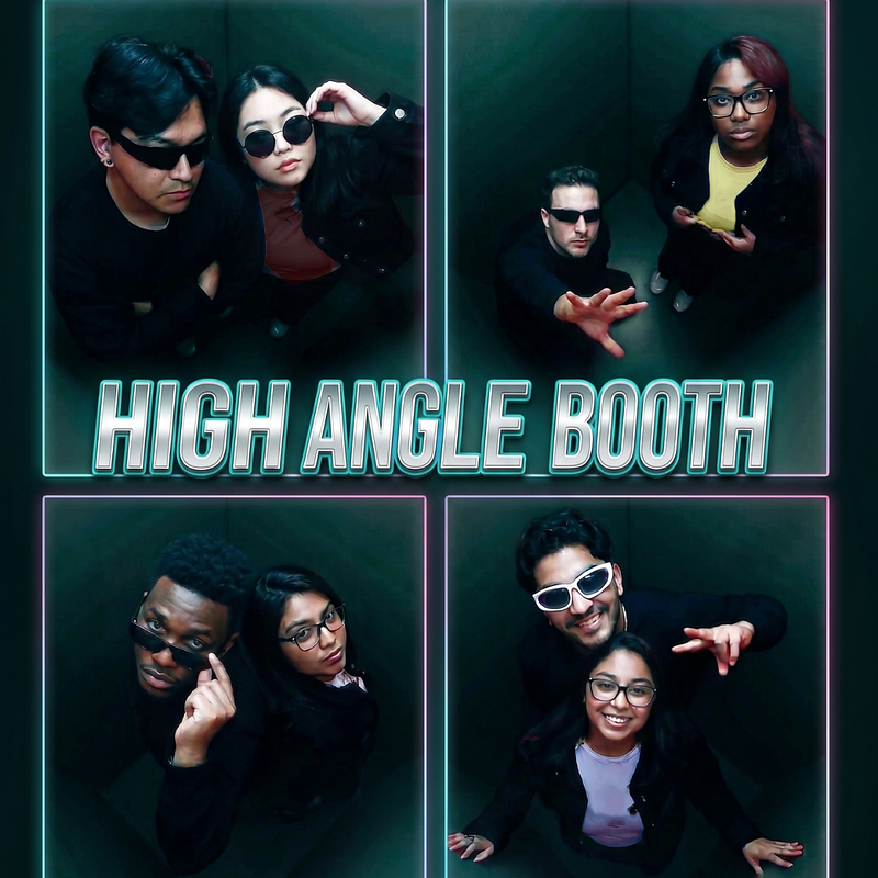 High Angle Enclosed Booth
