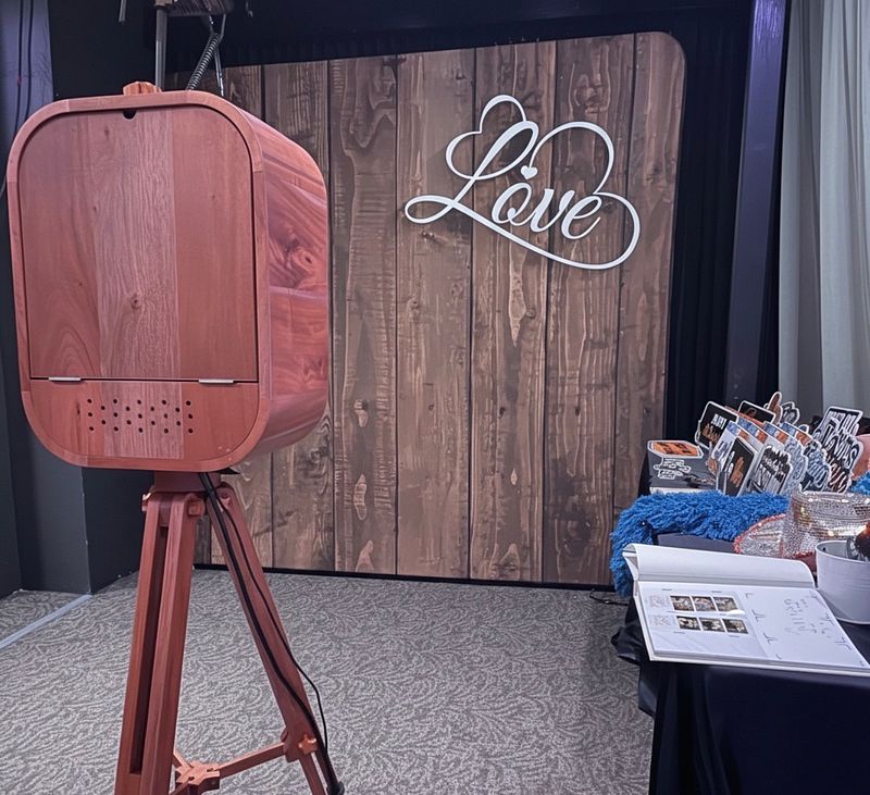 Rustic Wood Photo Booth 4 Hours
