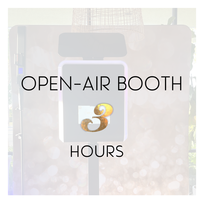 OPEN-AIR BOOTH 3 hours