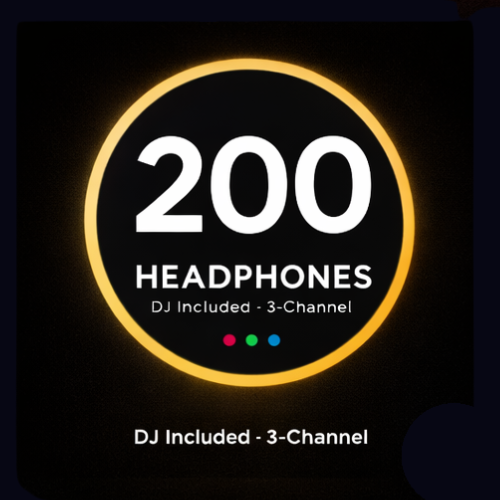 Bigger Better Bash with DJ (200+ guests)