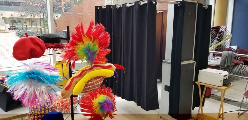 Basic Party Curtain Booth Package