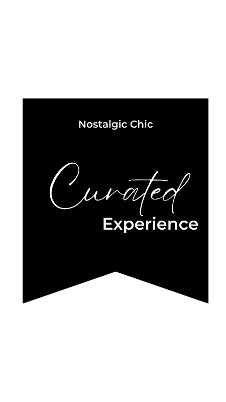 Nostalgic Chic Photo Booth: Curated Experience