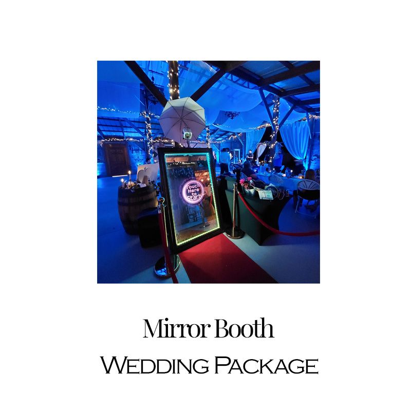 Mirror Booth Wedding Package